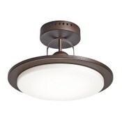 Wholesale - 14.62" KICHLER OIL RUBBED BRONZE LED CEILING LIGHT C/P 1, UPC: 737995381882
